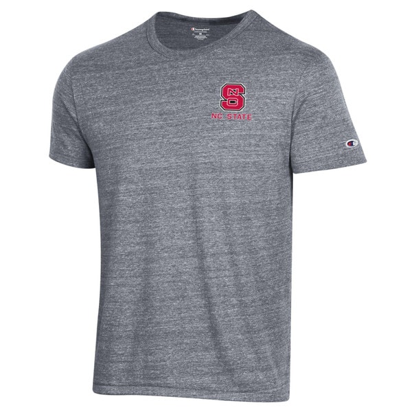 Grey Short Sleeve Tri-blend Tee - L